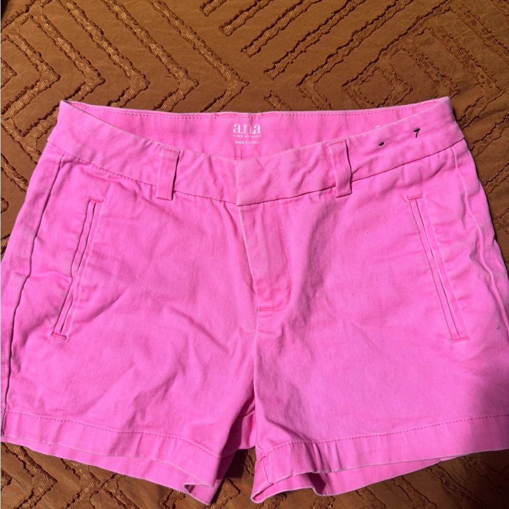 a.n.a Pink Bermuda Shorts Lightweight Casual Style